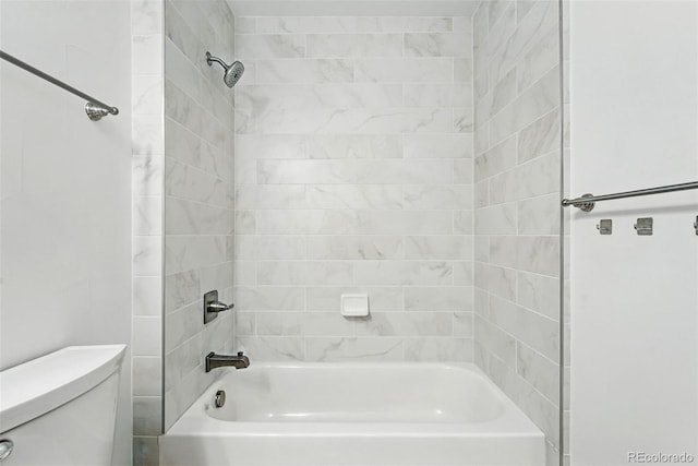 3941 Vallejo St, Denver, CO 80211 - bathroom featuring toilet and shower / bathtub combination