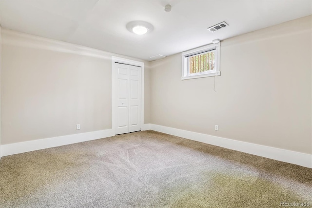 1895 S Emerson St, Denver, CO 80210 - basement featuring carpet and baseboards