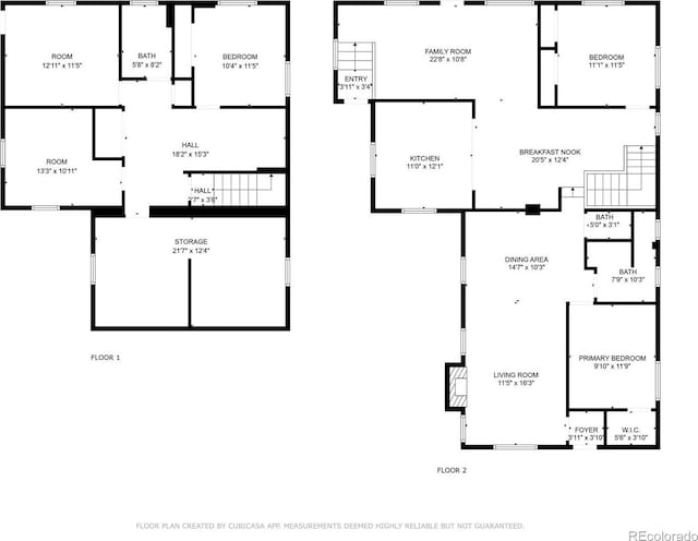 1895 S Emerson St, Denver, CO 80210 - view of property floor plan
