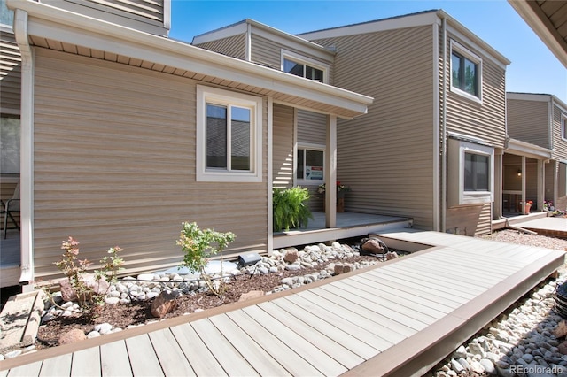 6980 Fargo Trl, Littleton, CO 80125 - view of wooden deck