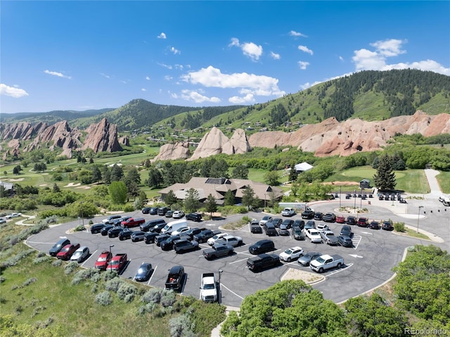 6980 Fargo Trl, Littleton, CO 80125 - aerial view of a mountainous background