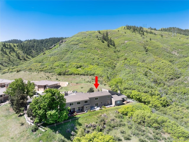 6980 Fargo Trl, Littleton, CO 80125 - view from above of property with a forest