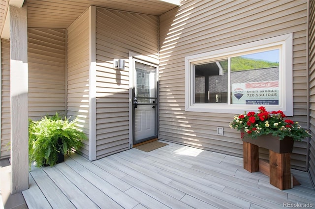 6980 Fargo Trl, Littleton, CO 80125 - view of wooden deck