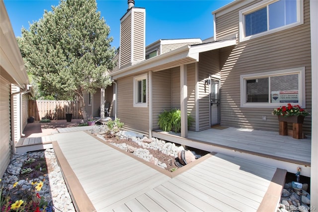 6980 Fargo Trl, Littleton, CO 80125 - view of wooden terrace