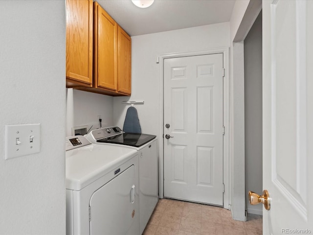386 Monte Vista St, Brighton, CO 80601 - laundry room with cabinet space and washing machine and clothes dryer