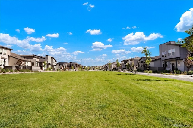 exterior space featuring a lawn