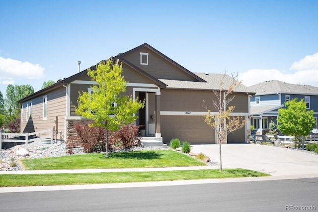 18067 E Anthem Dr, Parker, CO 80134 - view of front facade featuring concrete driveway and an attached garage