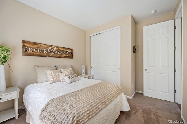 18067 E Anthem Dr, Parker, CO 80134 - carpeted bedroom with a closet and baseboards
