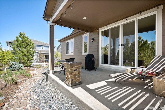 18067 E Anthem Dr, Parker, CO 80134 - view of patio / terrace featuring grilling area