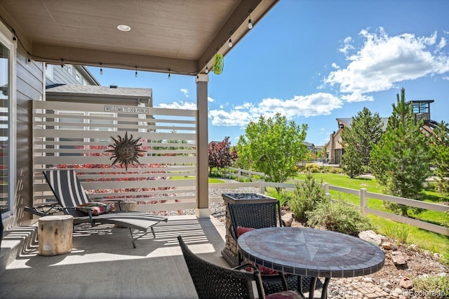 18067 E Anthem Dr, Parker, CO 80134 - view of patio