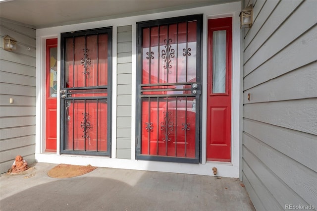 view of entrance to property