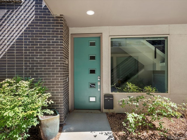 1819 Gaylord St, Denver, CO 80206 - property entrance with brick siding