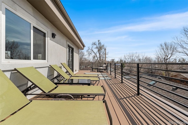 4966 Knox Ct, Denver, CO 80221 - view of wooden deck