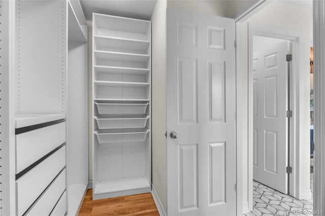 10546 Sundial Rim Rd, Highlands Ranch, CO 80126 - walk in closet featuring light wood-style flooring