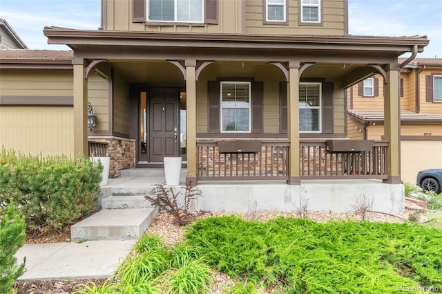 10546 Sundial Rim Rd, Highlands Ranch, CO 80126 - view of front of house featuring a porch