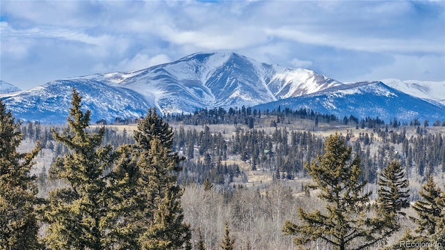 view of mountain feature