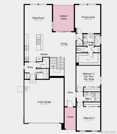 17146 W 92nd Loop, Arvada, CO 80007 - home floor plan