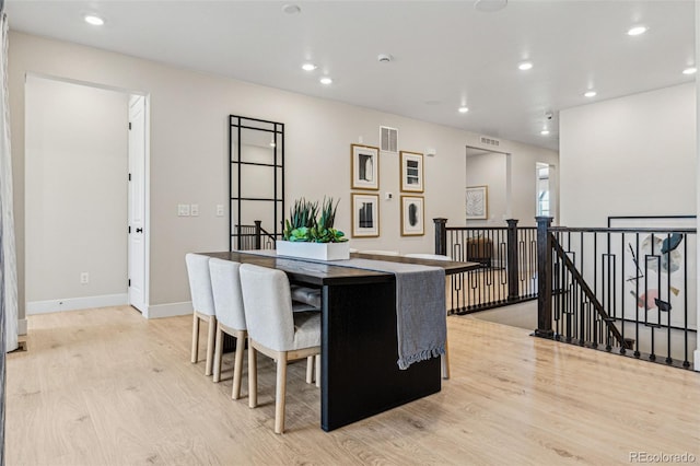 17146 W 92nd Loop, Arvada, CO 80007 - kitchen with light wood-style flooring, recessed lighting, and baseboards