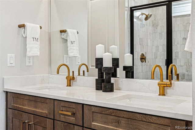 17146 W 92nd Loop, Arvada, CO 80007 - full bath featuring double vanity and tiled shower