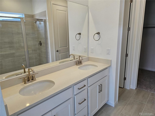 17146 W 92nd Loop, Arvada, CO 80007 - full bath featuring a shower stall and double vanity