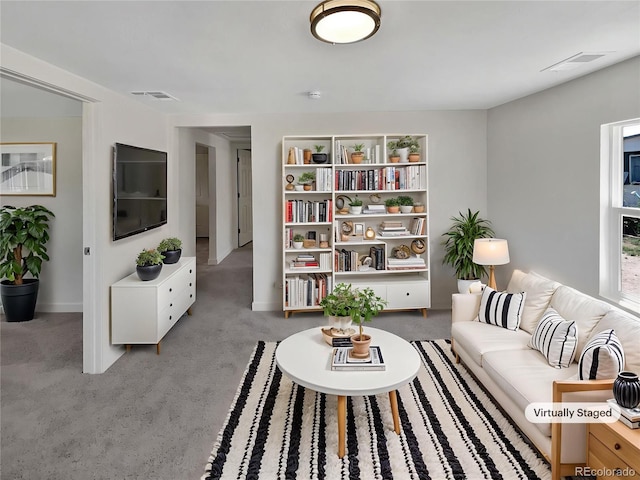 438 S 7th Ave, Brighton, CO 80601 - living area with light colored carpet and baseboards