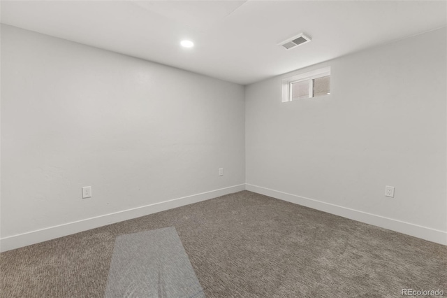 4580 Garland St, Wheat Ridge, CO 80033 - carpeted empty room with baseboards and recessed lighting