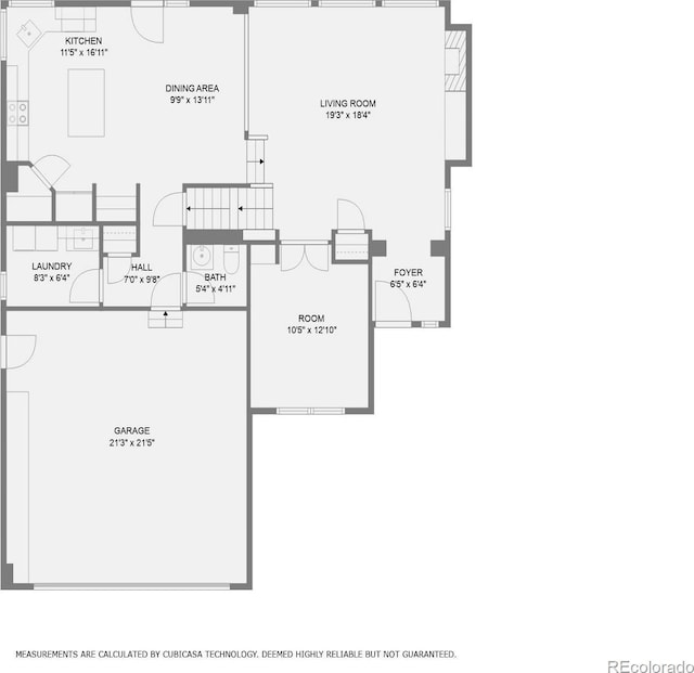 floor plan / room layout