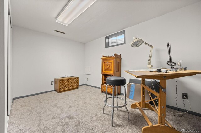 3176 S Alton Ct, Denver, CO 80231 - office with carpet flooring and baseboards