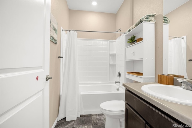 91 S Quantock St, Aurora, CO 80018 - bathroom with vanity and shower / bathtub combination with curtain