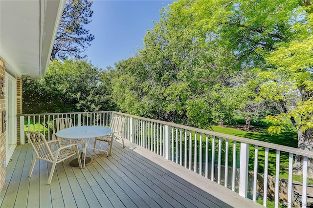 3561 Kalispell St, Aurora, CO 80011 - view of deck