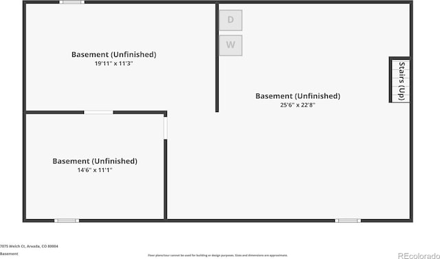 7075 Welch Ct, Arvada, CO 80004 - home floor plan