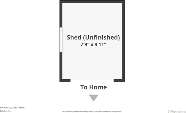 7075 Welch Ct, Arvada, CO 80004 - property floor plan