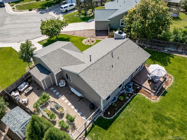 18159 E Crestline Cir, Centennial, CO 80015 - aerial view of property and surrounding area