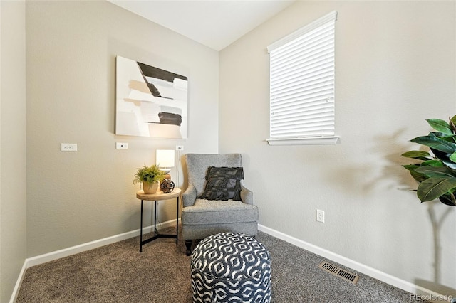 12554 Hudson Ct, Thornton, CO 80241 - living area featuring carpet flooring and baseboards
