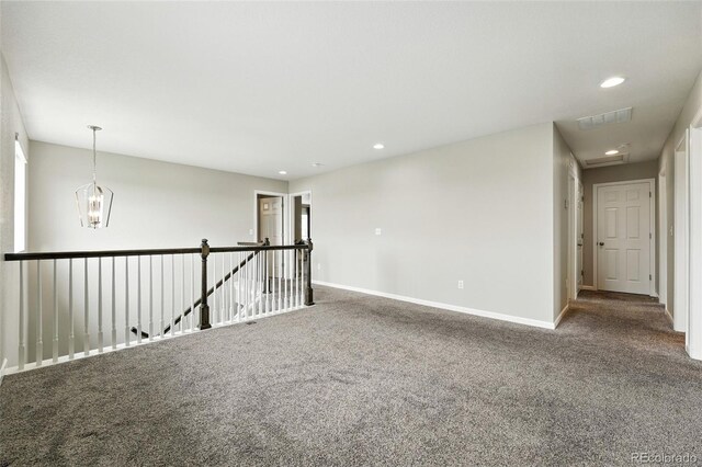 12554 Hudson Ct, Thornton, CO 80241 - carpeted empty room featuring baseboards and recessed lighting