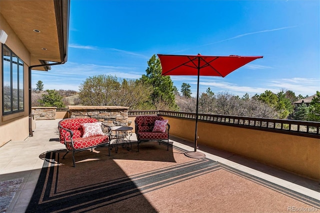 view of patio / terrace