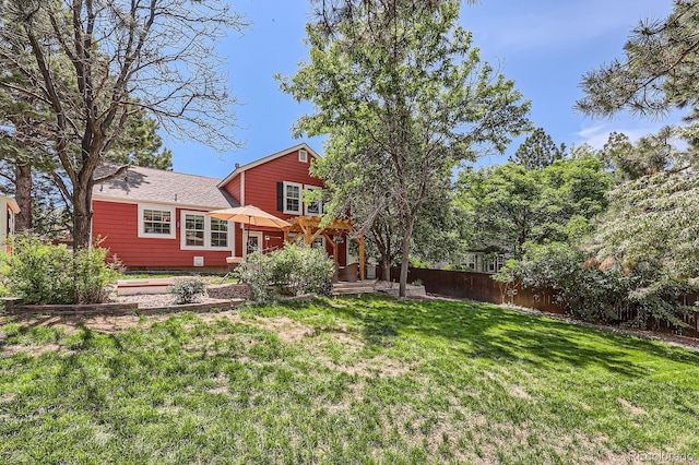 7445 Shoreham Pl, Castle Pines, CO 80108 - view of yard