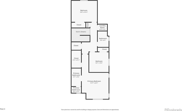 23615 E 5th Pl, Aurora, CO 80018 - floor plan / room layout