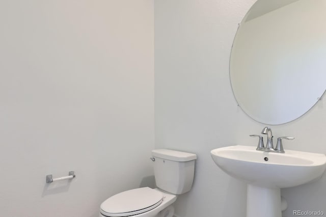 752 N Bently St, Watkins, CO 80137 - bathroom with a sink and toilet