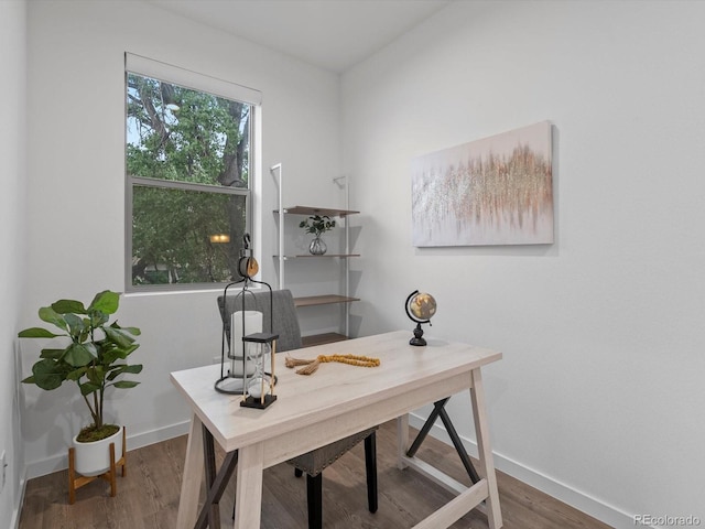 11719 W 45th Pl, Wheat Ridge, CO 80033 - office space with wood finished floors and baseboards