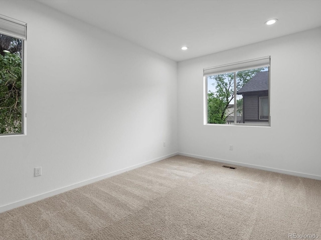 11719 W 45th Pl, Wheat Ridge, CO 80033 - unfurnished room with recessed lighting, carpet floors, and baseboards