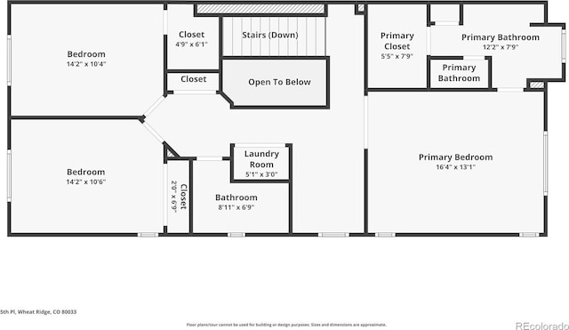 11719 W 45th Pl, Wheat Ridge, CO 80033 - room layout