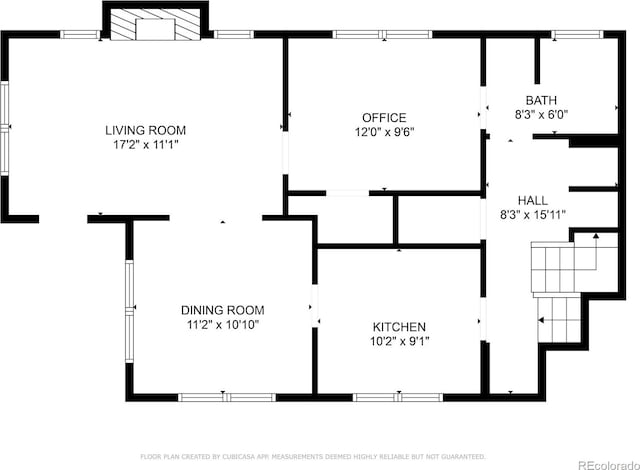 1260 S Emerson St, Denver, CO 80210 - floor plan / room layout