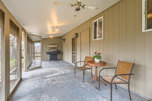 3512 E 117th Pl, Thornton, CO 80233 - sunroom / solarium with plenty of natural light and ceiling fan