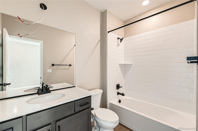4114 Estrella St, Brighton, CO 80601 - full bathroom featuring vanity and bathtub / shower combination