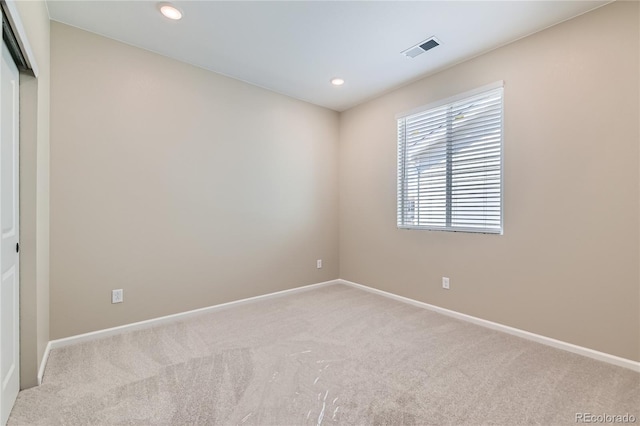 4114 Estrella St, Brighton, CO 80601 - carpeted empty room with baseboards and recessed lighting