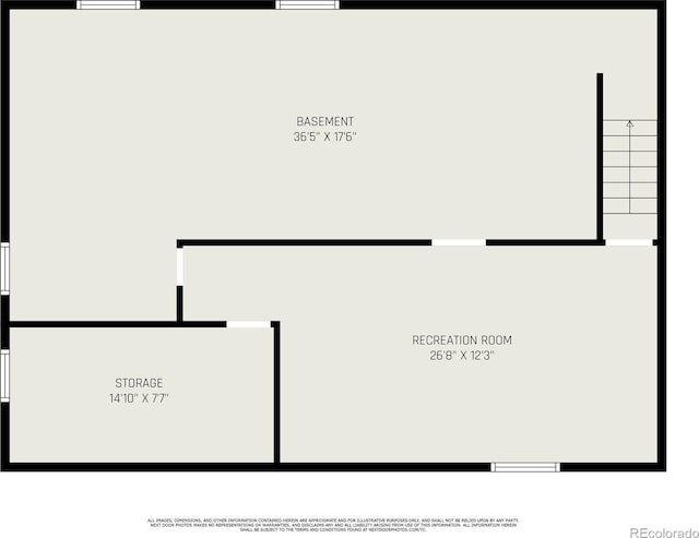 726 Mobile St, Aurora, CO 80011 - floor plan / room layout