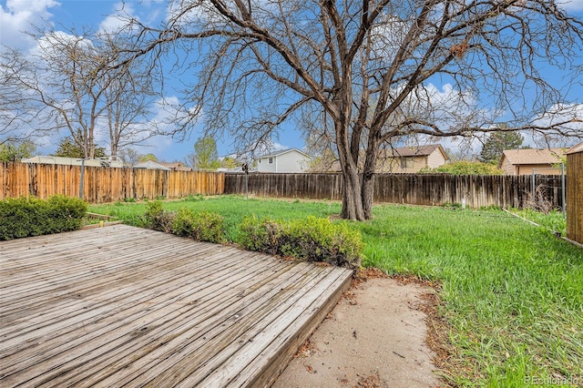 726 Mobile St, Aurora, CO 80011 - wooden deck featuring a fenced backyard