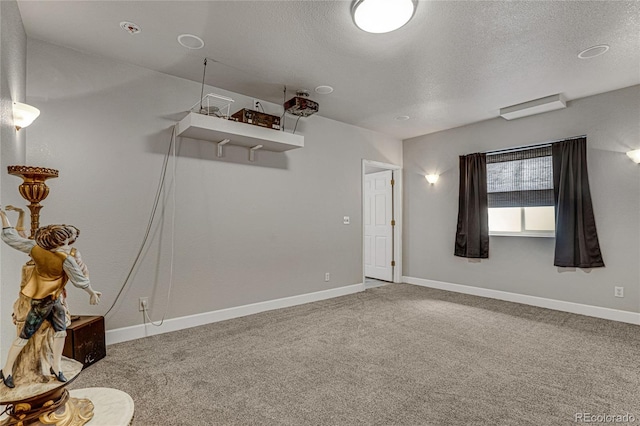 7823 E 130th Pl, Thornton, CO 80602 - carpeted spare room with baseboards and a textured ceiling