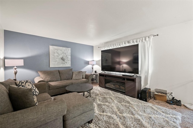 3010 Fireweed Dr, Colorado Springs, CO 80918 - living room featuring carpet